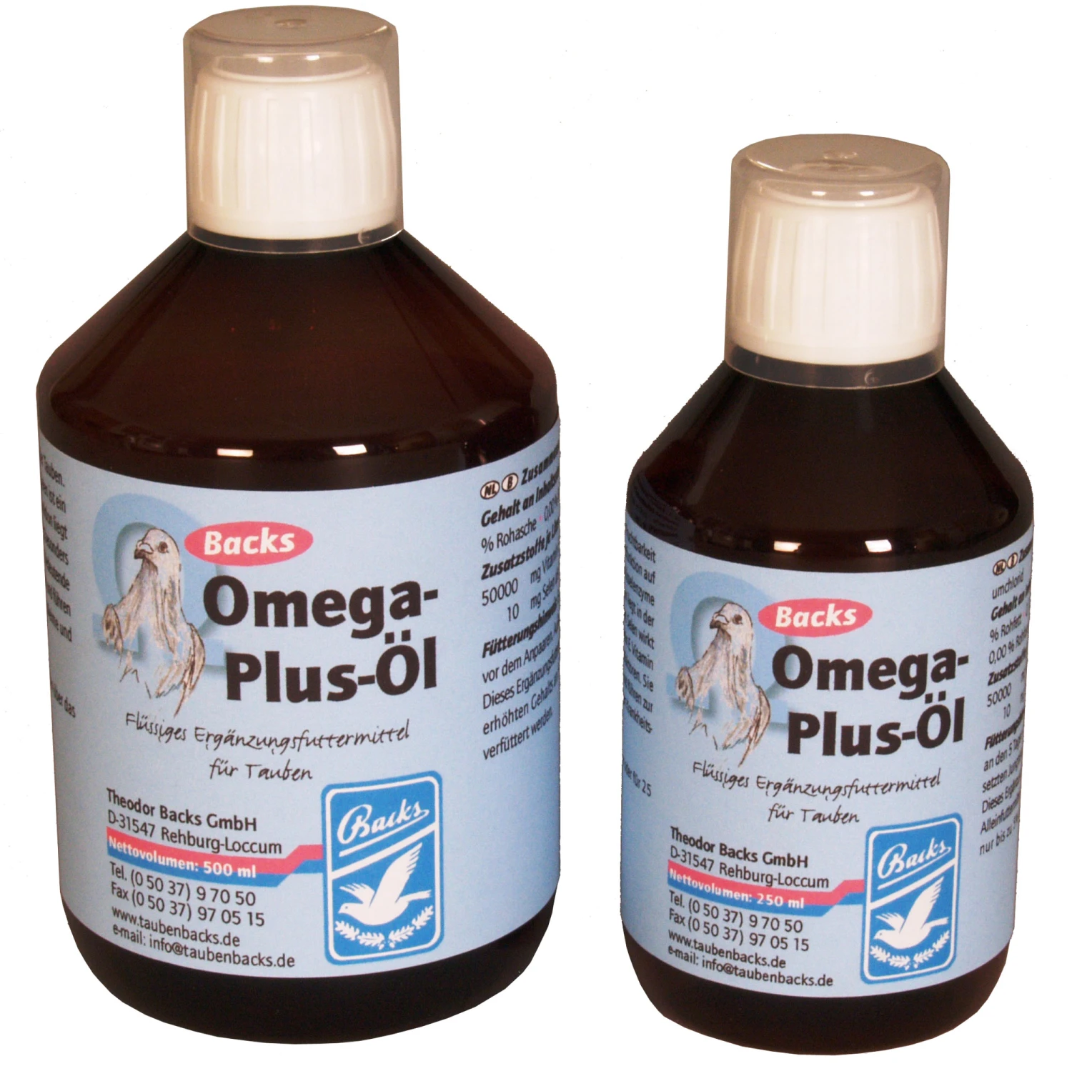 Backs Omega-Plus-Öl 500ml 2 Backs Omega-Plus-Öl 500ml