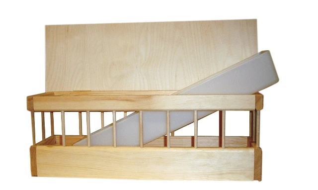 Futterrinne Herwi Mit Deckel Inkl. Schale 60cm 3 Futterrinne Herwi Mit Deckel Inkl. Schale 60cm